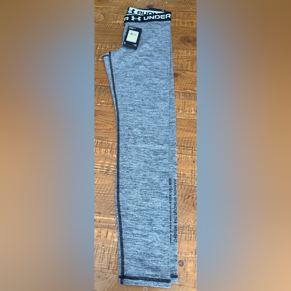 Womens UnderArmour Cold-gear Twist Leggings